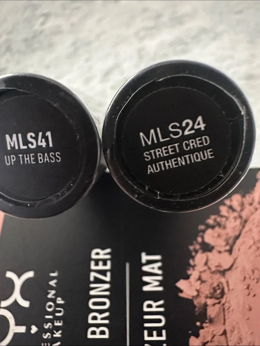 NYX Matte Lipstick Duo - Bright Red & Deep Plum